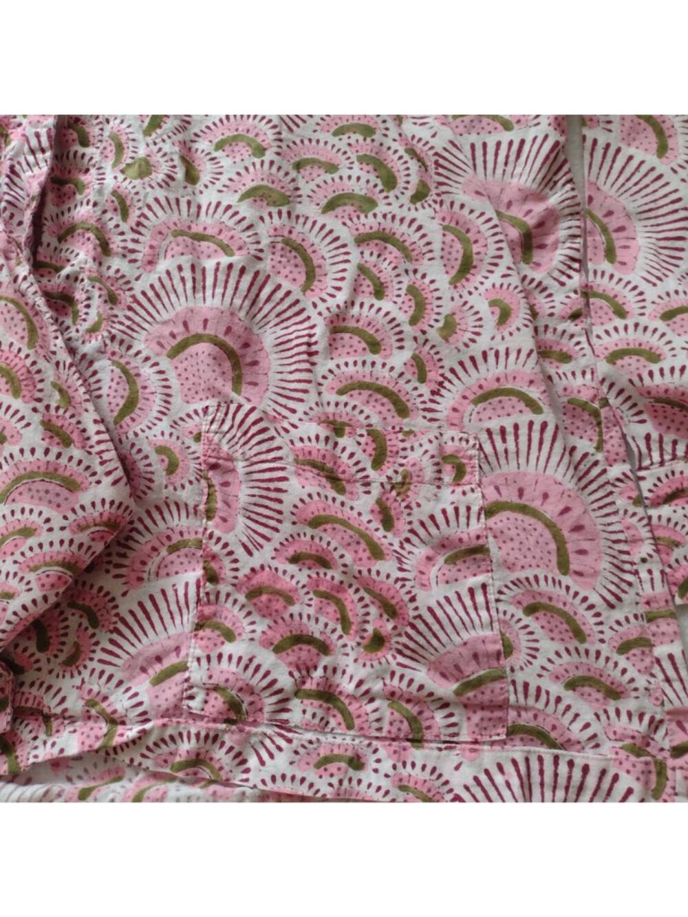 Tuk & Lu Womens Pink PJs S Lightweight Cotton Patterned Pajama Set - Picture 3 of 8